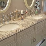 vanity with undermount sinks