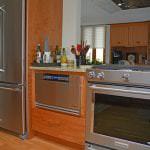 kitchen design with stainless appliances