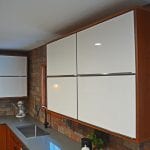 glossy white kitchen cabinet doors