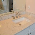 bath vanity with rectangular sink