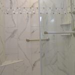 custom tiled shower