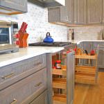 kitchen cabinets with pull out storage