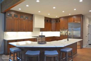 large kitchen design